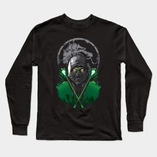 Green Warrior Long Sleeve T-Shirt